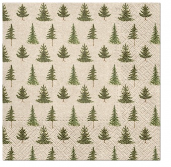 Pl napkins we care conifer forest