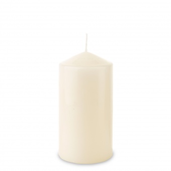Pl Pillar candle 150/80 011 ecru bispol