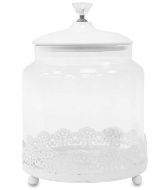 A jar with a lid